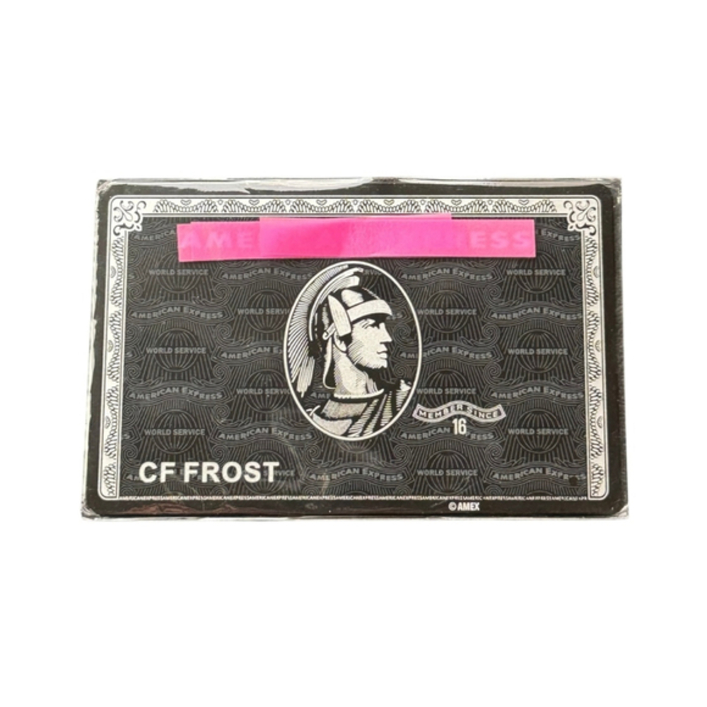 New American Express Black replica Credit Card-Not a working card, Gag Gift